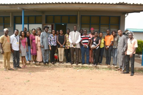 The Ghana High Commission team and the IITA Youth Agripreneurs